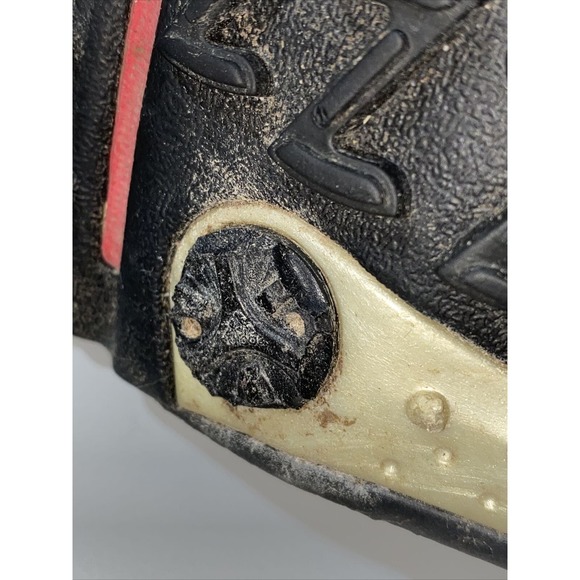 VTG Adidas 2004 Z-Traxion Torsion System Stripe Black White Golf Shoes Men Sz 9 - Picture 11 of 11